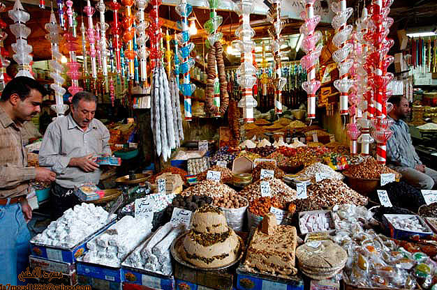 A Sweet Shop in an Iraqi Souq