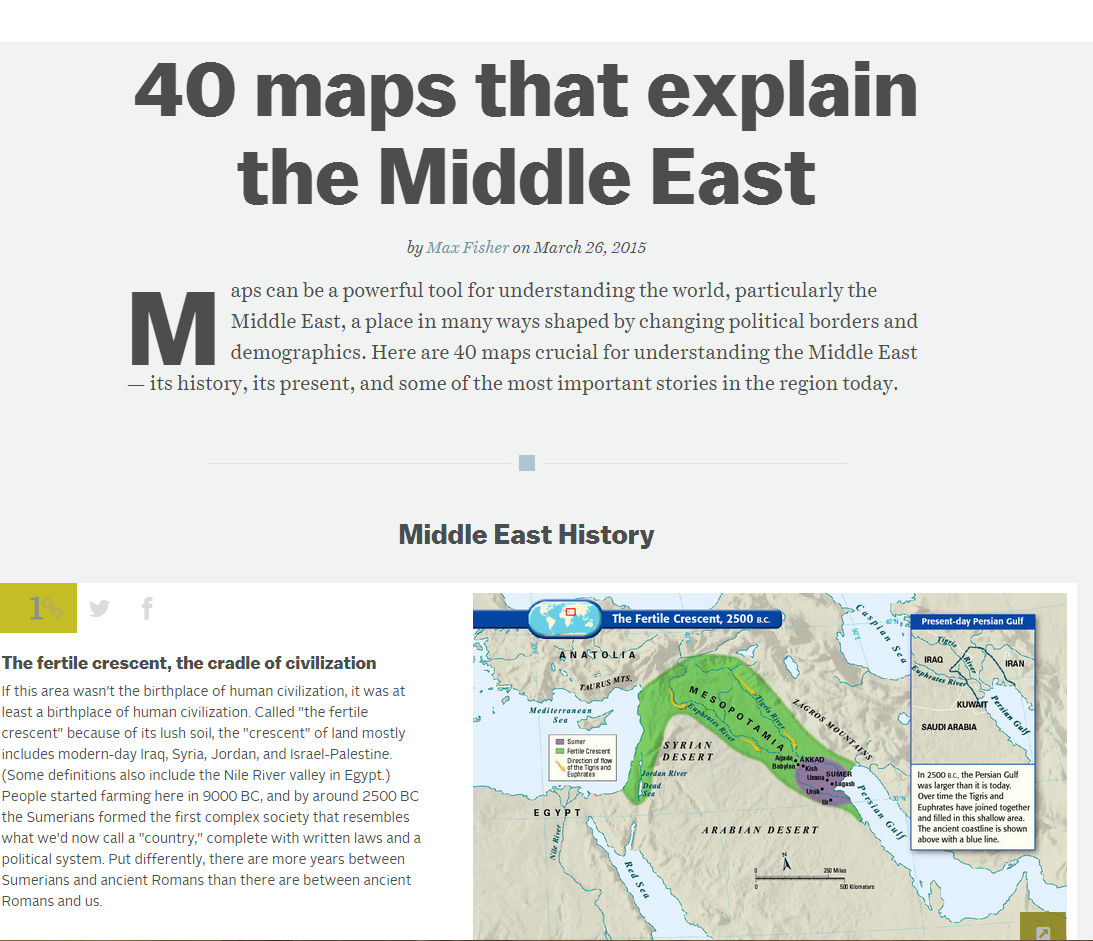 40 maps that explain the Middle East