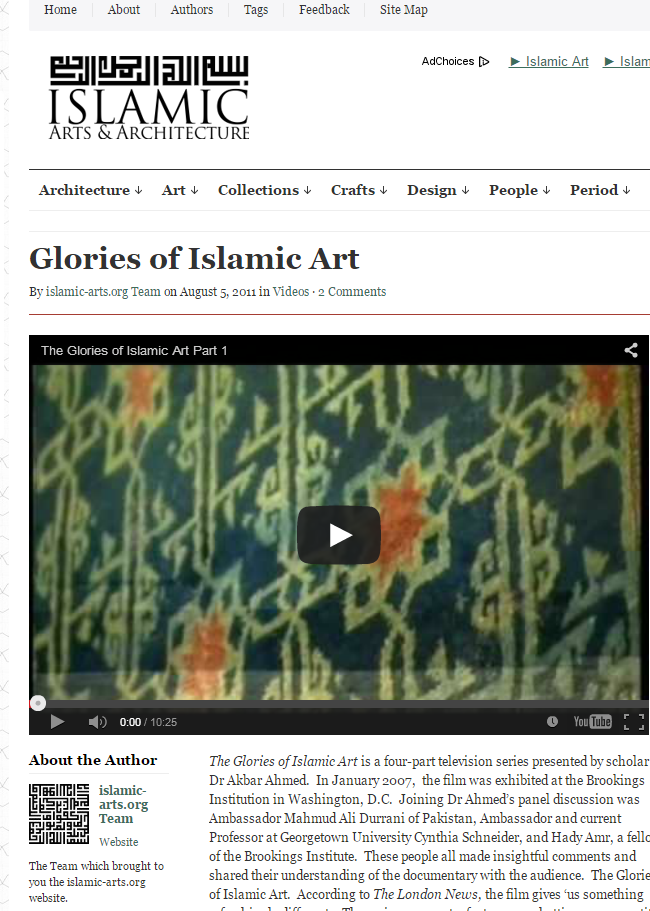 Glories of Islamic Art