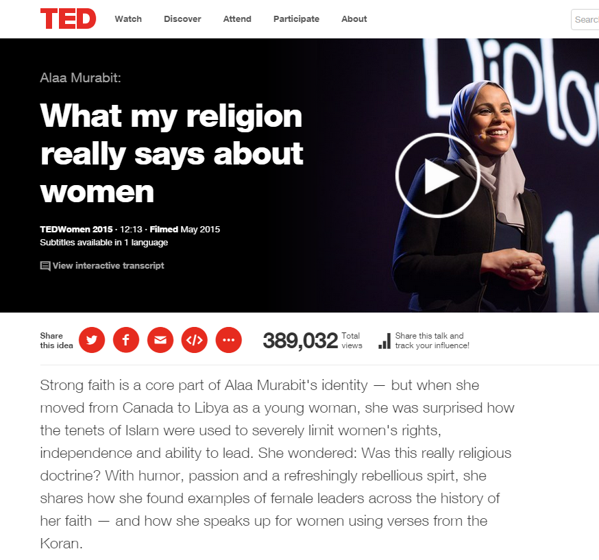 Alaa Murabit: What My Religion Really Says About Women