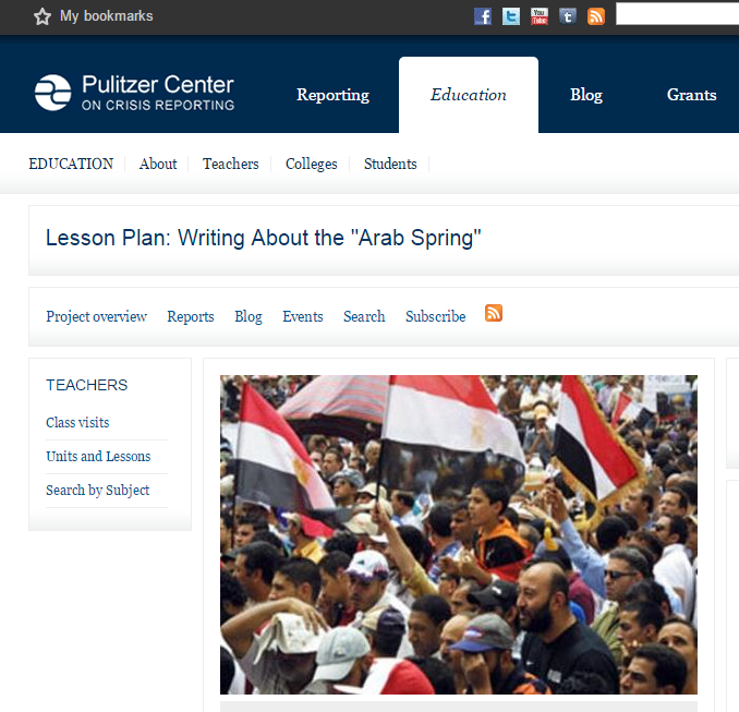 Lesson Plan: Writing About the “Arab Spring”