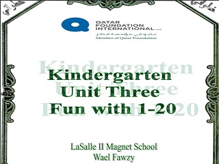 “Fun with 1-20” Full Unit, Elementary level