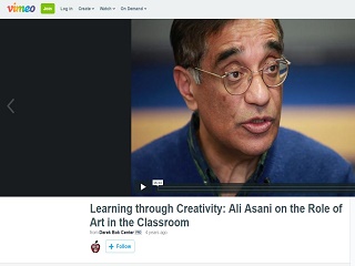 Learning Through Creativity: Ali Asani on the Role of Art in the Classroom